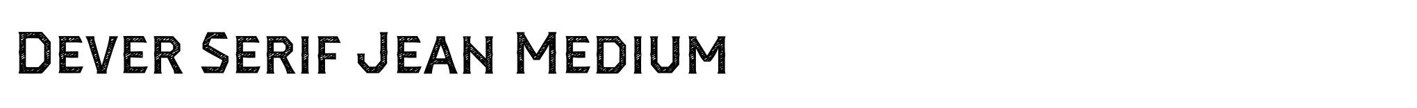 Dever Serif Jean Medium image